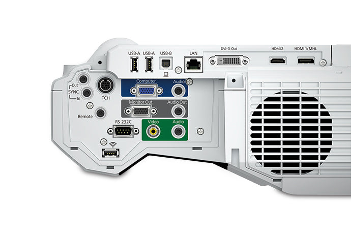 Epson Brightlink 1450UI Inputs