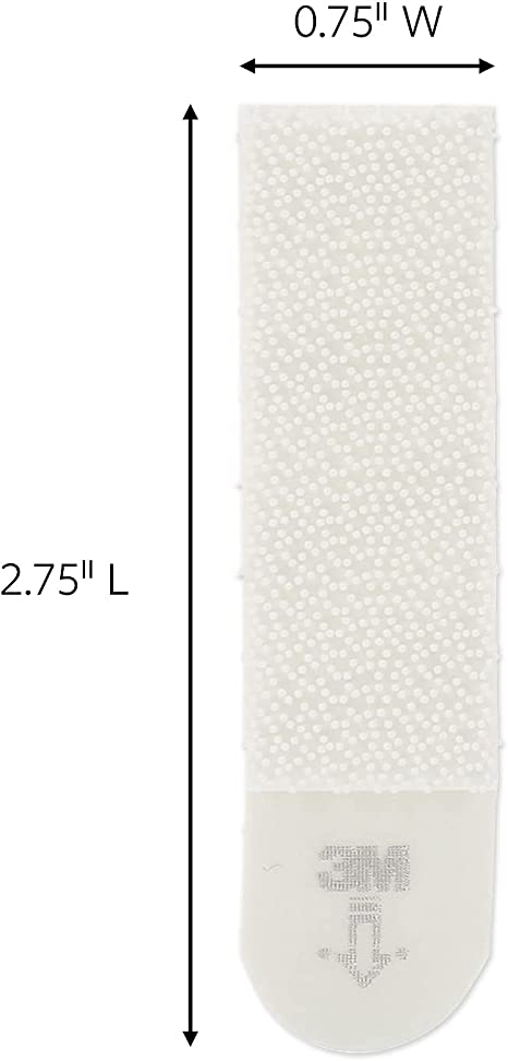 3M Command 17204Es Hanging Strips,Med. Picture,Holds 3Lbs,6 Set Pk, We 1