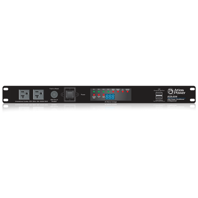 Atlas Sound 20A Power Conditioner & Sequencer ECS-204
