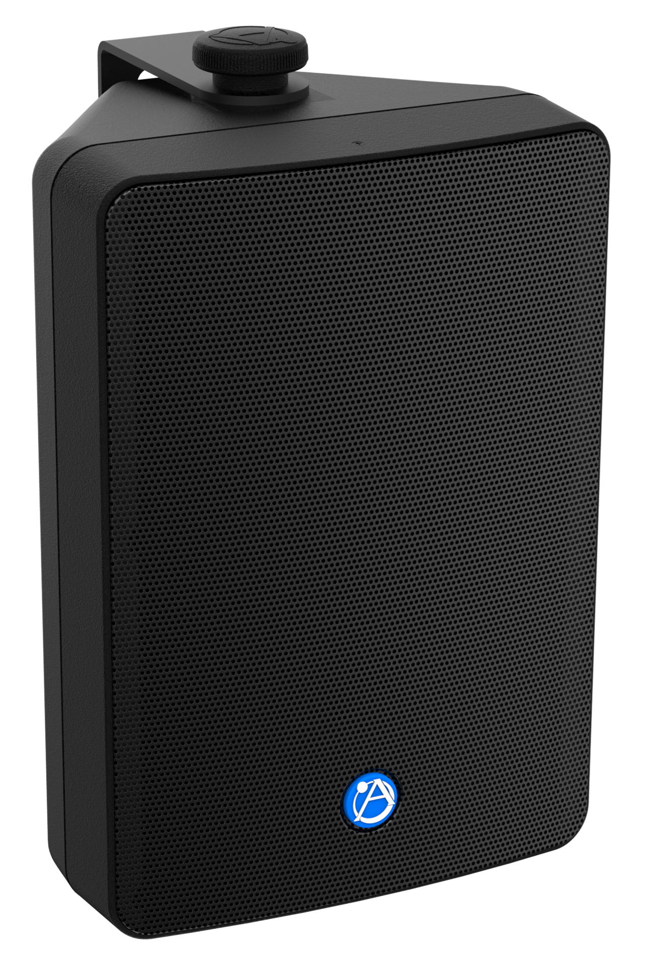 Atlas Sound 6.5 2-Way All Weather Speaker with 32-Watt 70V 100V Transformer in Black SM63T-B