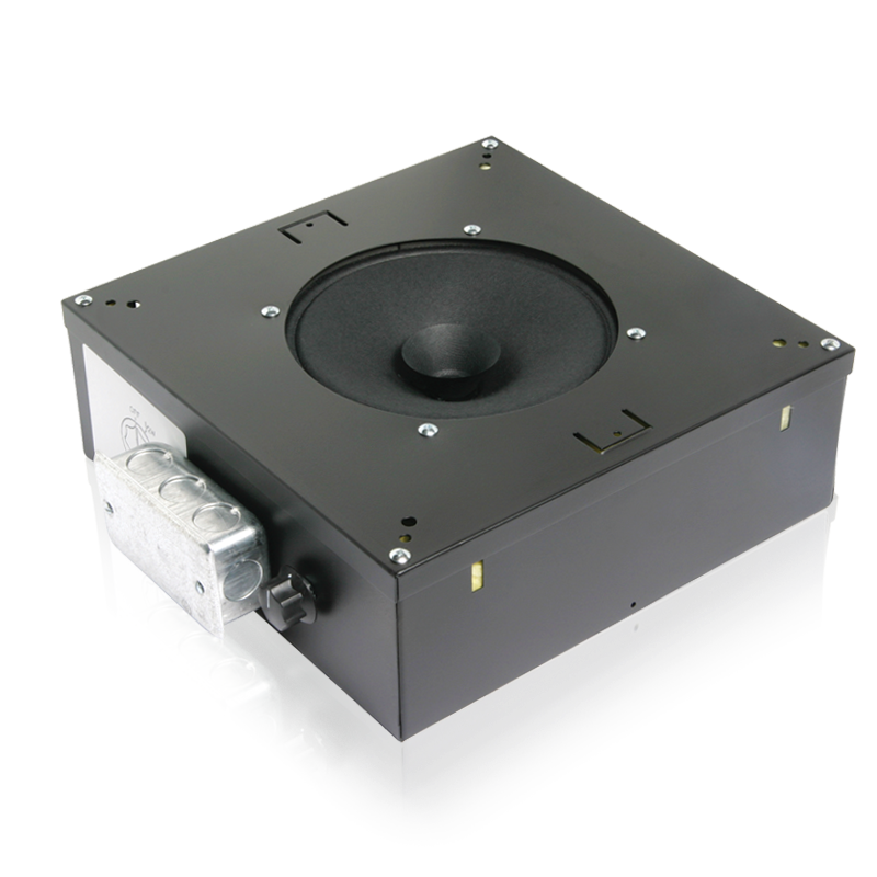 Atlas Sound 8 Sound Masking Speaker with 5-Watt 70V Transformer and Enclosure M812-S2T7-BX-RS