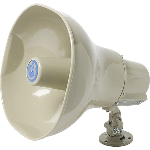 Atlas Sound AP-30TC 30W Horn Loudspeaker with 25V70.7V100V Transformer (Beige)