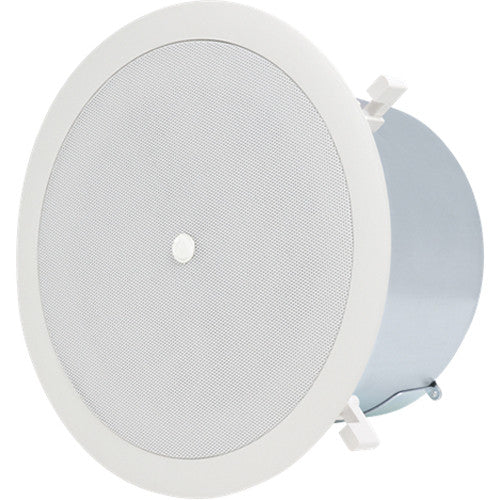 Atlas Sound FAP62T Strategy II Series 6 32W Coaxial Ceiling Speakers (Pair, White) 2
