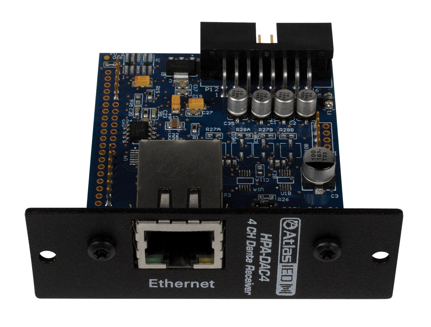 Atlas Sound Four-Input Dante® Accessory Card for HPA Amplifiers HPA-DAC4