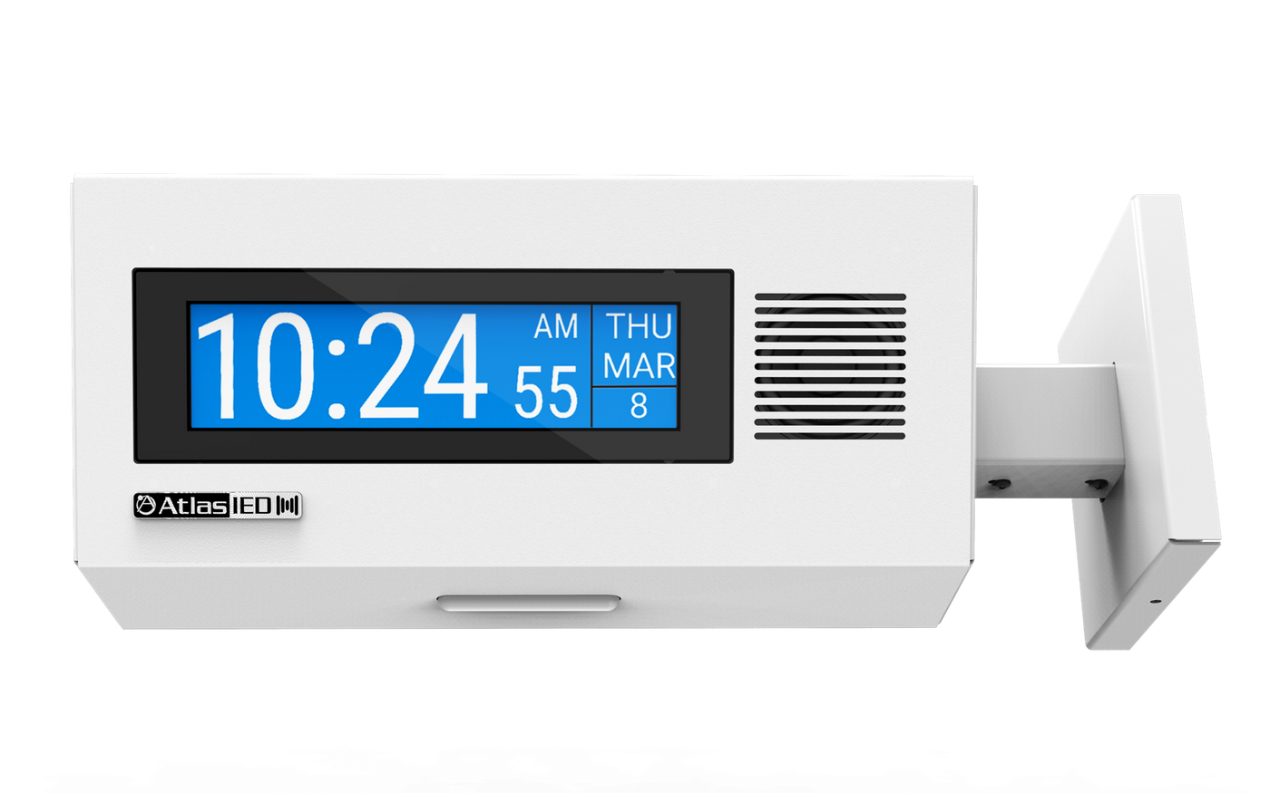 Atlas Sound PoE+ Compliant IP Dual Sided LCD Endpoint with Speakers and LED Flasher IP-DDS