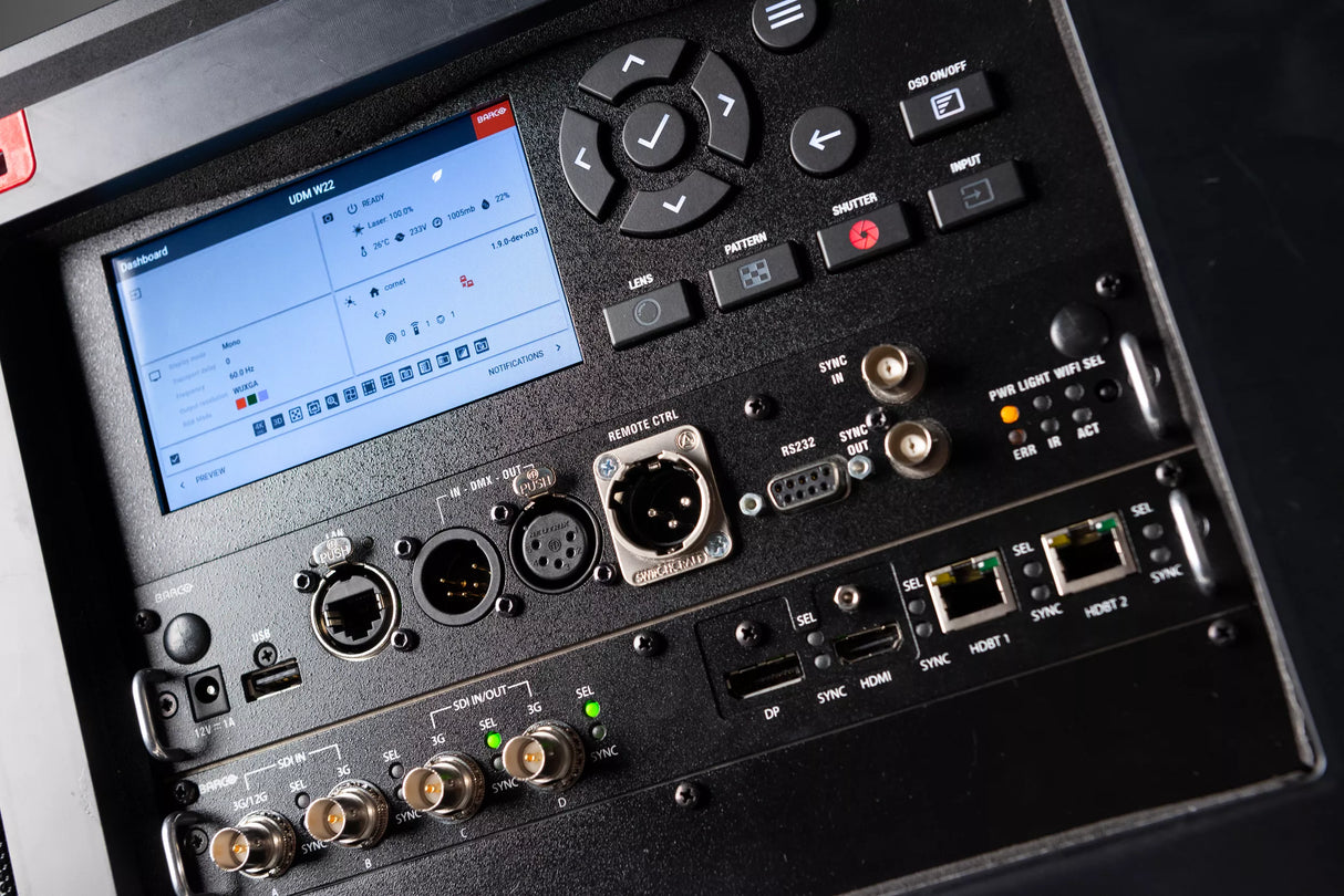 Barco UDM-4K22 19,000-Lumen WQXGA Large Venue Laser 3DLP Projector (No Lens)2