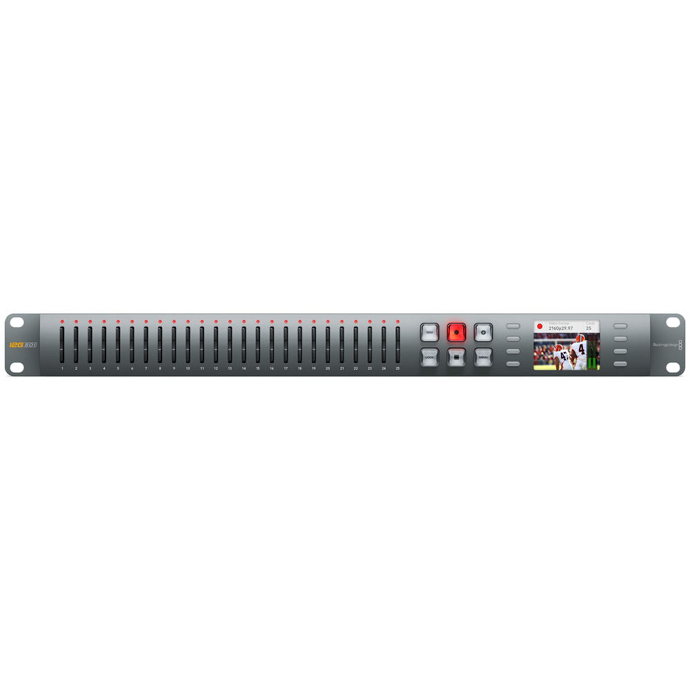 Blackmagic Design Duplicator 4K HYPERD VDUP25 12G front controls
