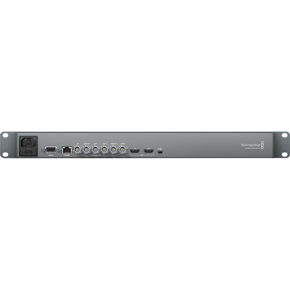 Blackmagic Design HyperDeck Studio 2 HYPERD ST2 connectors