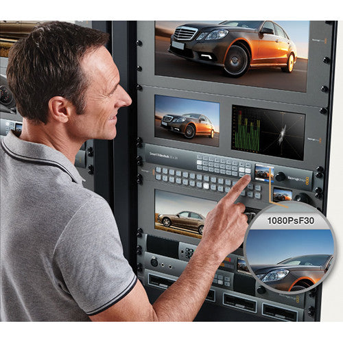 Blackmagic Design Smart Videohub 20 x 20 6G-SDI VHUBSMART6G2020 application