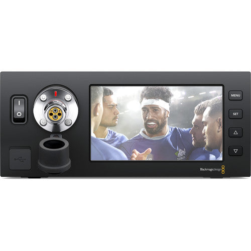 Blackmagic Design Studio Fiber Converter CINEURSANWFRSTUD front