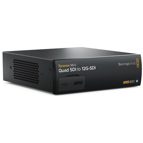 Blackmagic Design Teranex Mini Quad SDI to SDI 12G Converter CONVNTRM DA QDSDI front