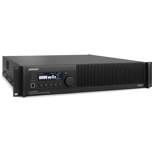 Bose 343546-1110 Professional PowerMatch PM8500N Power Amplifier with Ethernet Network Control