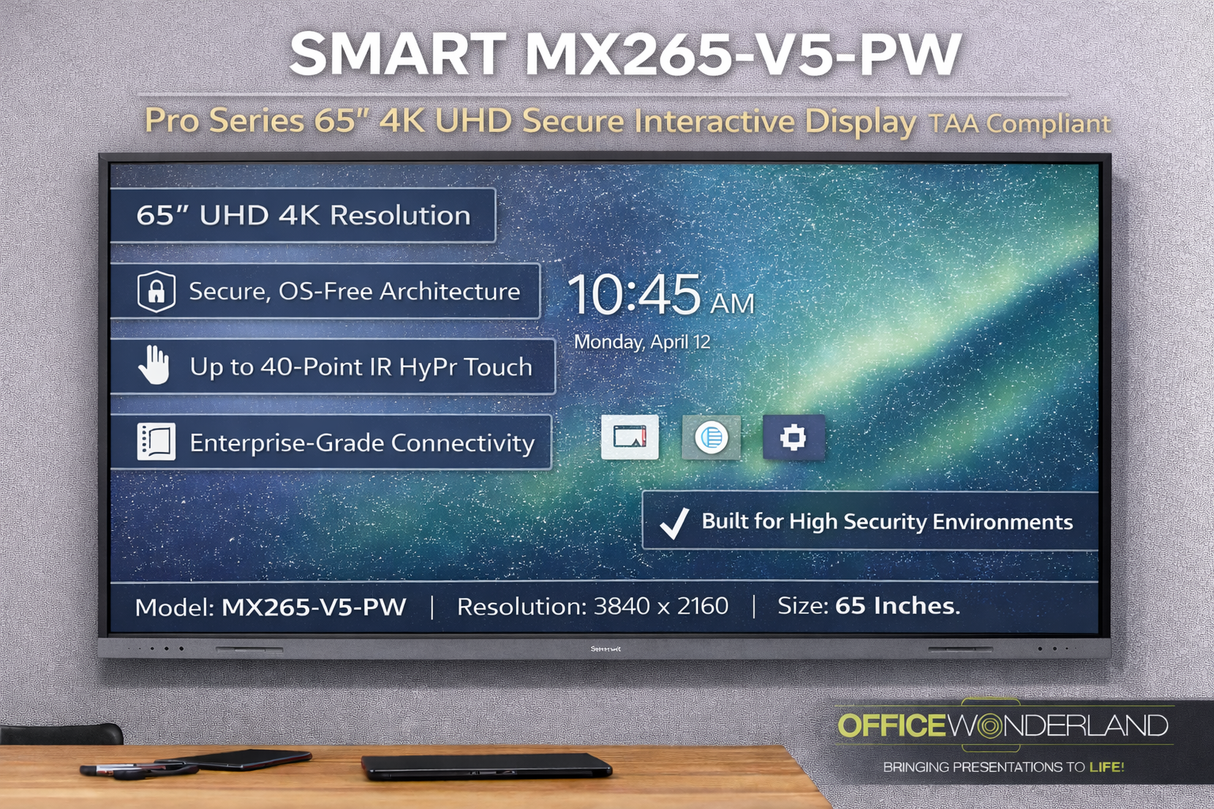 SMART MX265-V5-PW 65 Inches – Buy Online | Authorized SMART Dealer