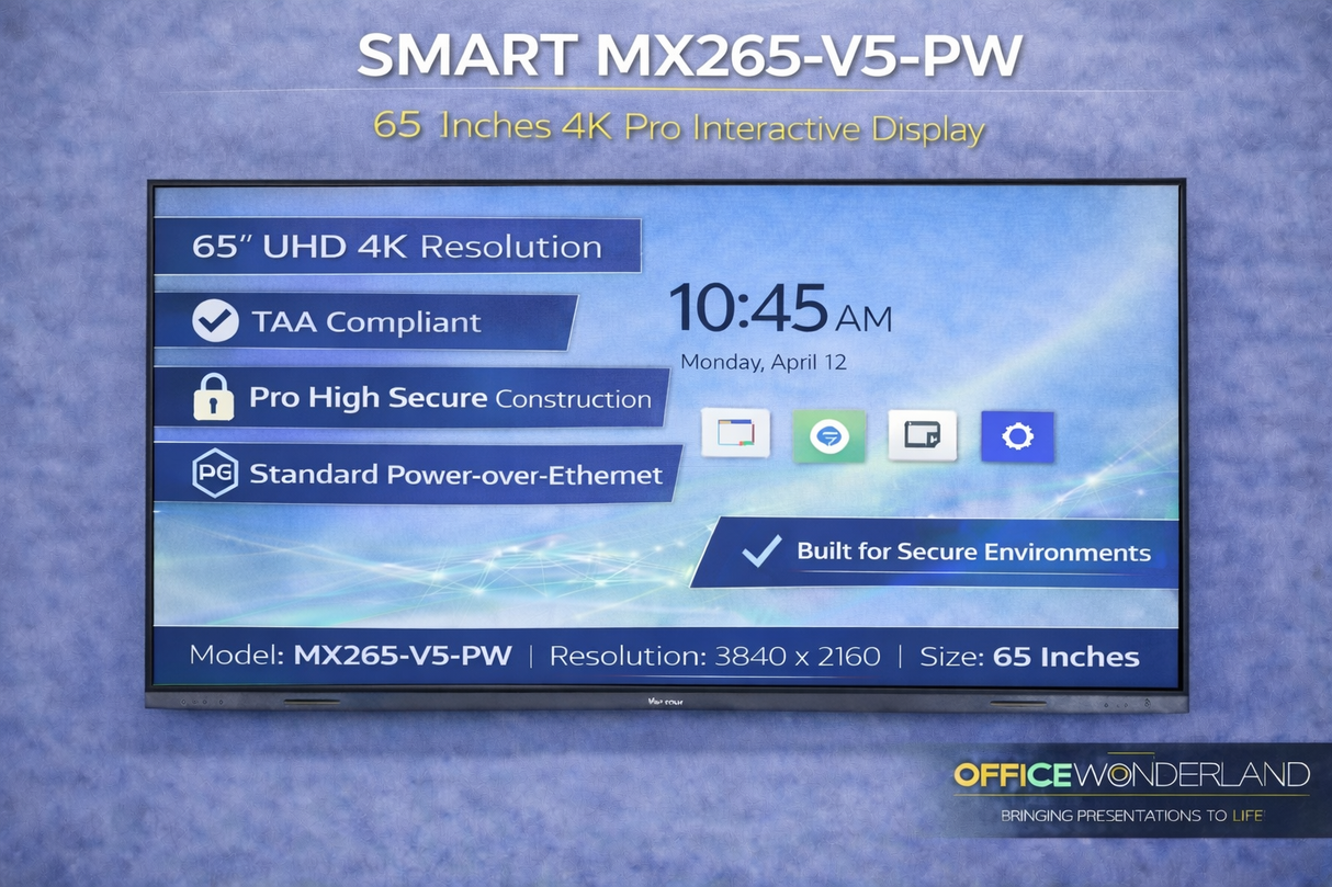 SMART MX265-V5-PW 65 Inches – Buy Online | Authorized SMART Dealer