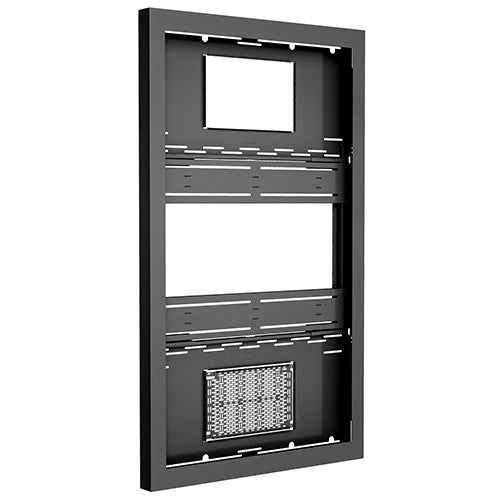 Chief LW70UBP Impact On-Wall Kiosk - Portrait 70 inch Black