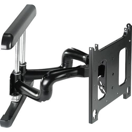 Chief PNRUB Large Flat Panel Swing Arm Wall Display Mount, 25 inch Extension (Black)