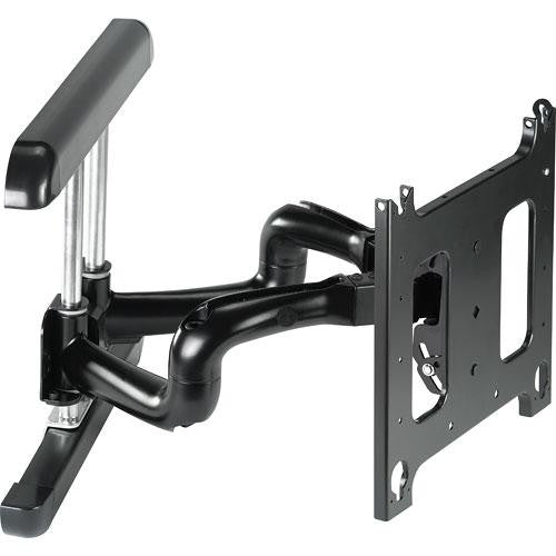 Chief PNRUB Large Flat Panel Swing Arm Wall Display Mount, 25 inch Extension (Black)