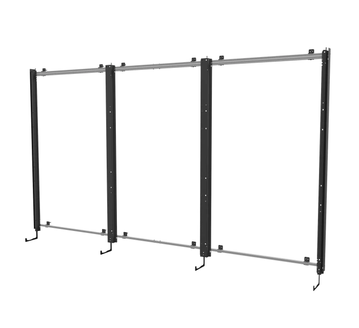 Peerless-AV DS-LEDFLAAF-3X3 Flat Wall Mount for LG 130″ All-in-one LED Screen