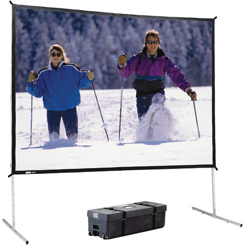 Da-Lite 88618HD Fast-Fold Deluxe Portable Projection Screen (10 x 10') front