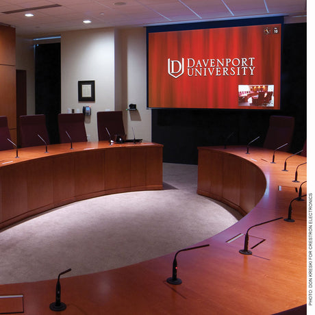 Draper 139114 109 inch Access E Electric Projection Screen