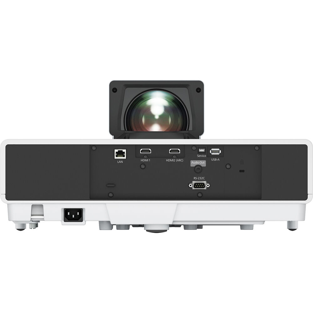 Epson EpiqVision Ultra LS500W-100 LCD 4K Ultra Short Throw Laser Projector input output