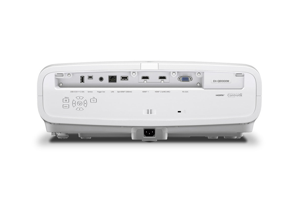 Epson QB1000W 4K Home Theater Projector - White