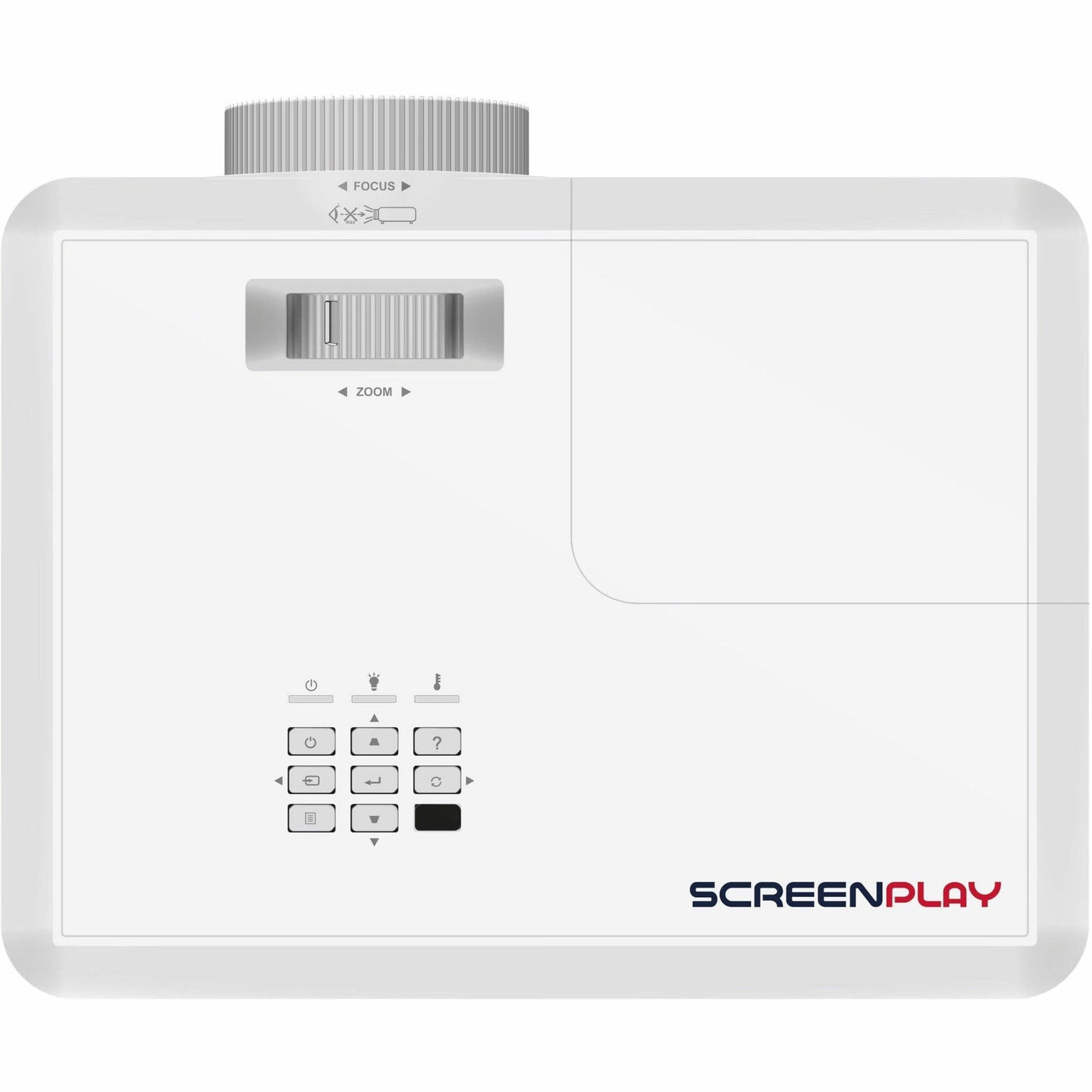 InFocus Genesis I SP122 SVGA Home Video Projector top