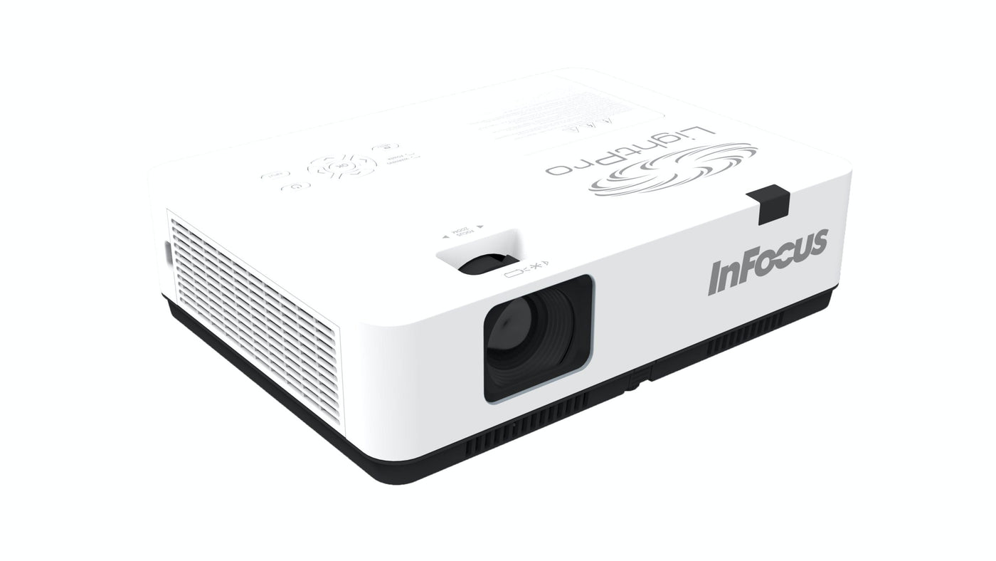 InFocus IN1024 LCD XGA Conference Room Projector side & top
