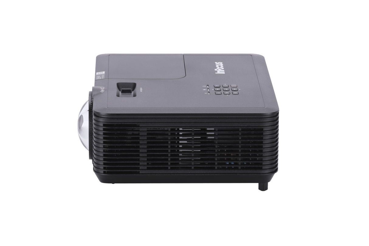 InFocus IN114BBST XGA DLP short-throw projector side