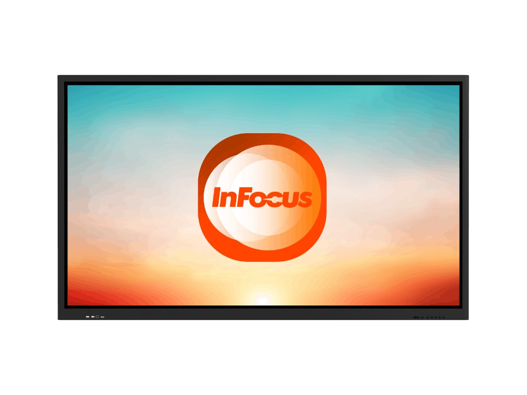 InFocus INF6500-I5-KIT - 65 inch 4K Interactive Touch Display with Slot PC front