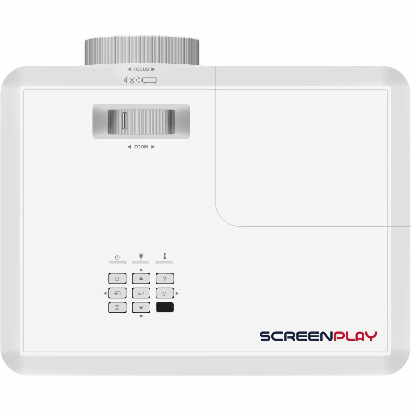 InFocus Vista SP2234 XGA Conference Room Projector top