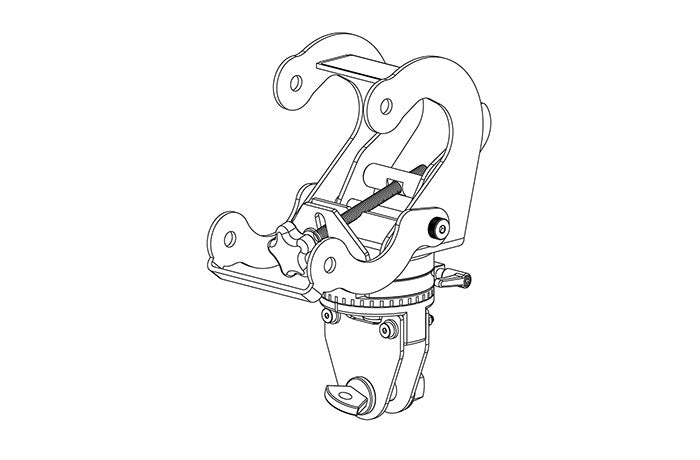 JBL VTX-RC500 Rotating Clamp b