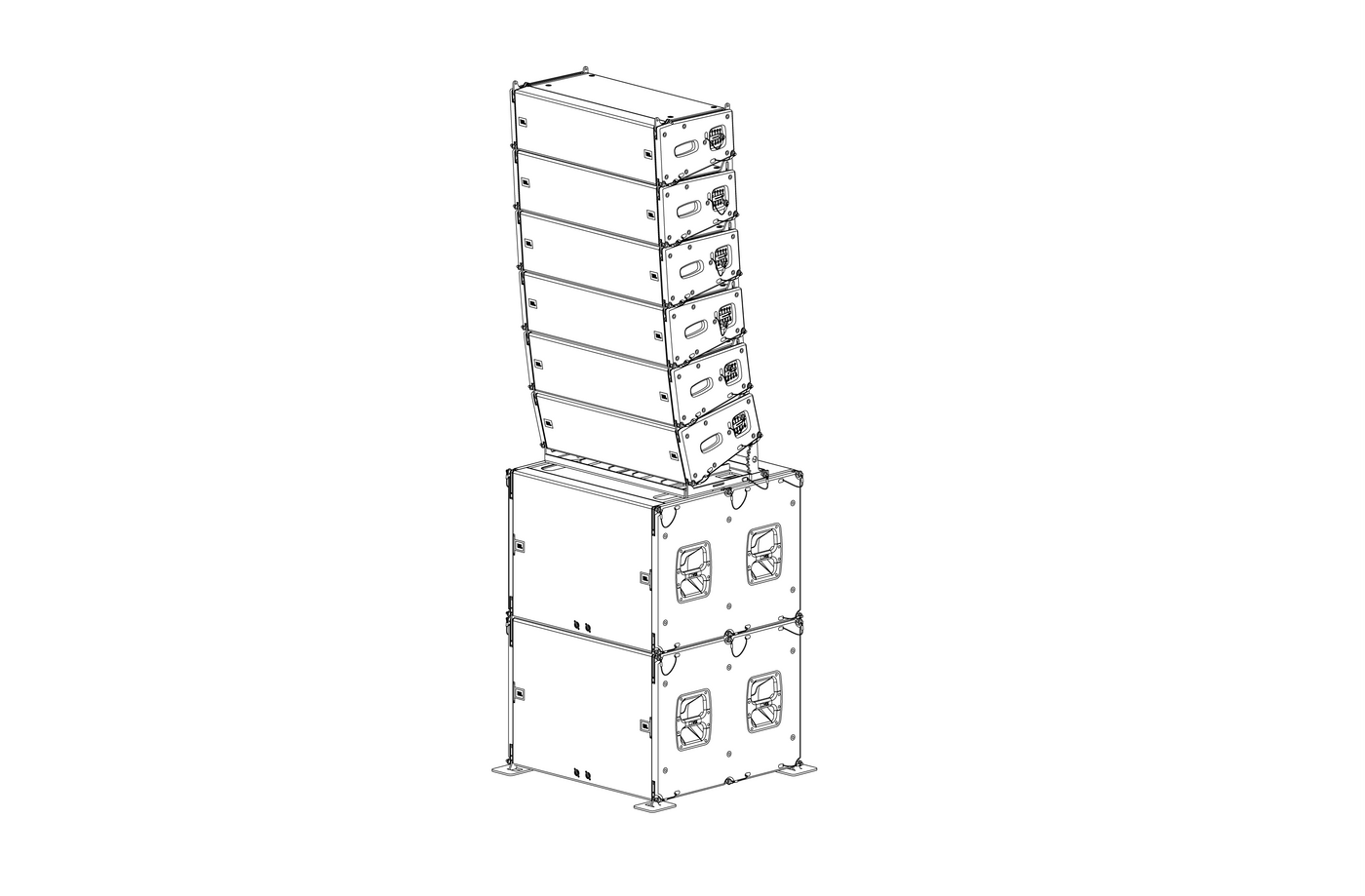 JBL VTXA8-BP Base Plate f