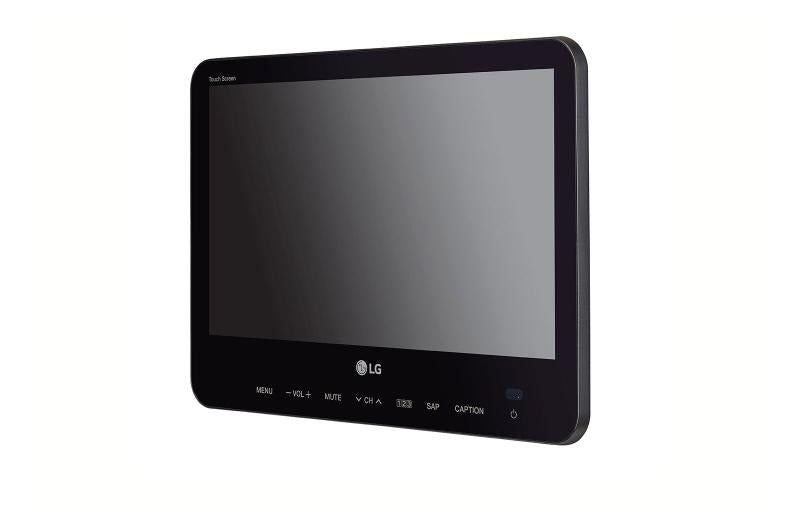 LG - 15.6 inch 15LN766F0UB FHD Smart Touch Screen Fitness Display with Pro Centric Web Os 24-7 Operation Side