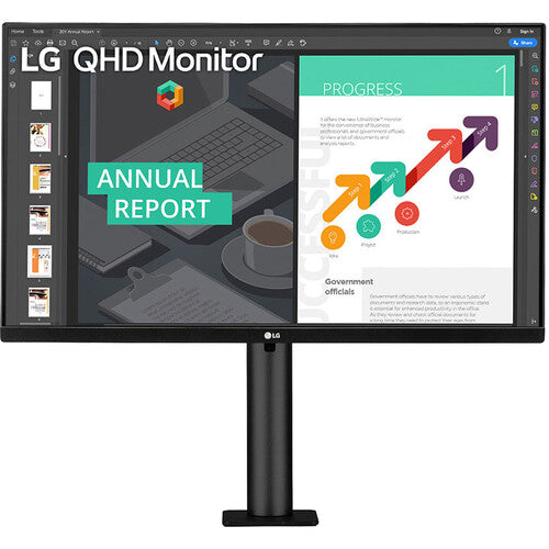 LG 27BN88Q-B 27 16 9 IPS Monitor with Ergonomic Stand