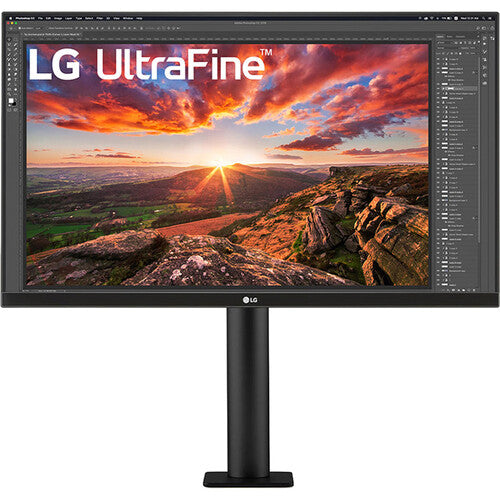 LG 27BN88U-B UltraFine Ergo 27 16 9 UHD 4K FreeSync HDR10 IPS Monitor