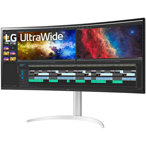 LG 38BP85C-W 38 21 9 Curved FreeSync IPS Monitor