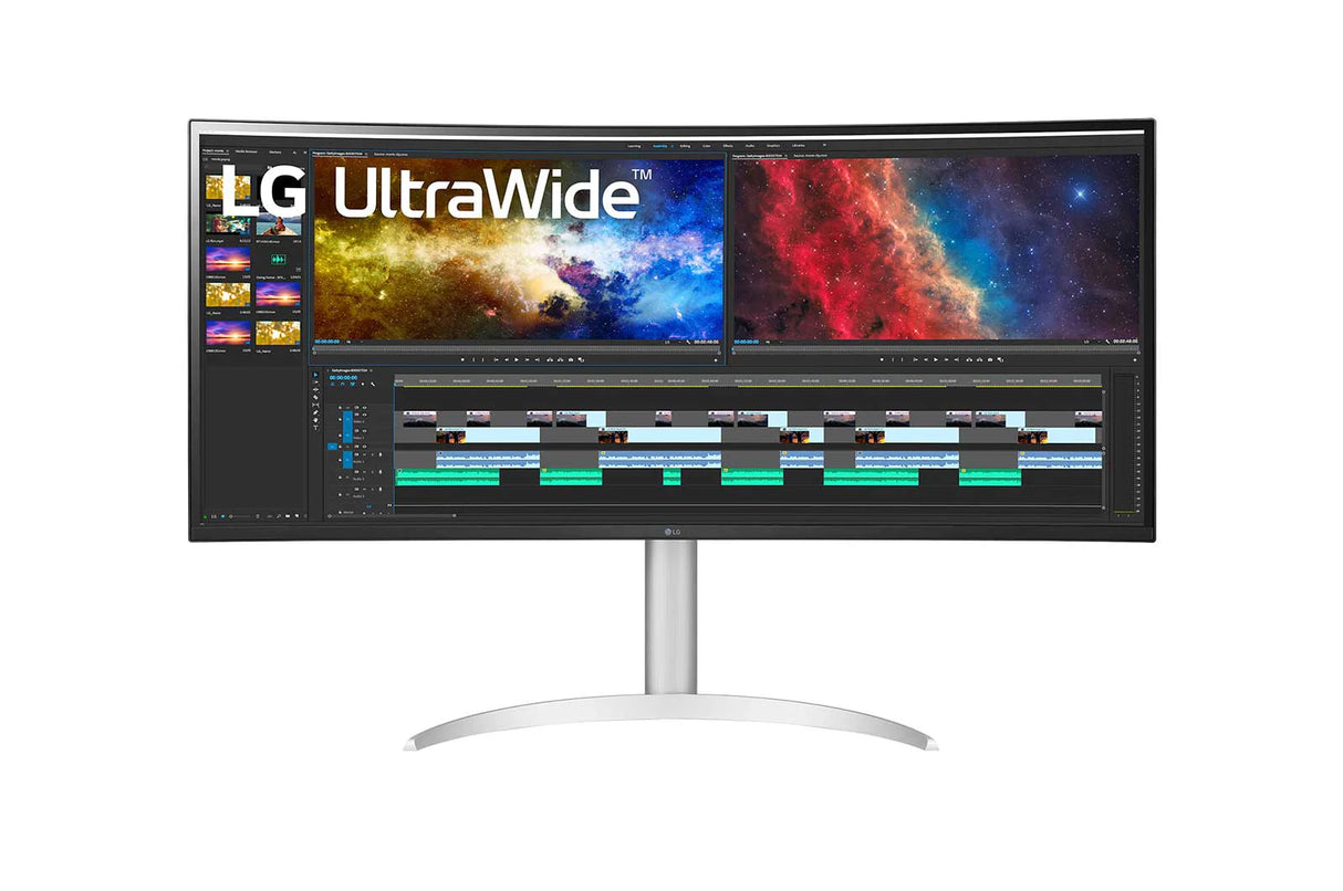 LG 38BP85C-W 38 21 9 Curved FreeSync IPS Monitor
