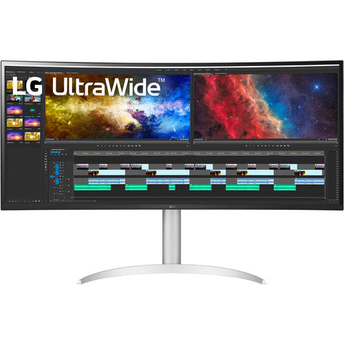 LG 38WP85C-W 37.5 21 9 Curved UltraWide FreeSync HDR IPS Monitor