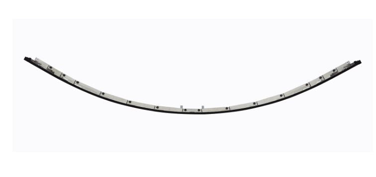 LG 55EF5G-L 55in Flexible Curved Open-Frame OLED Signage Displays top view