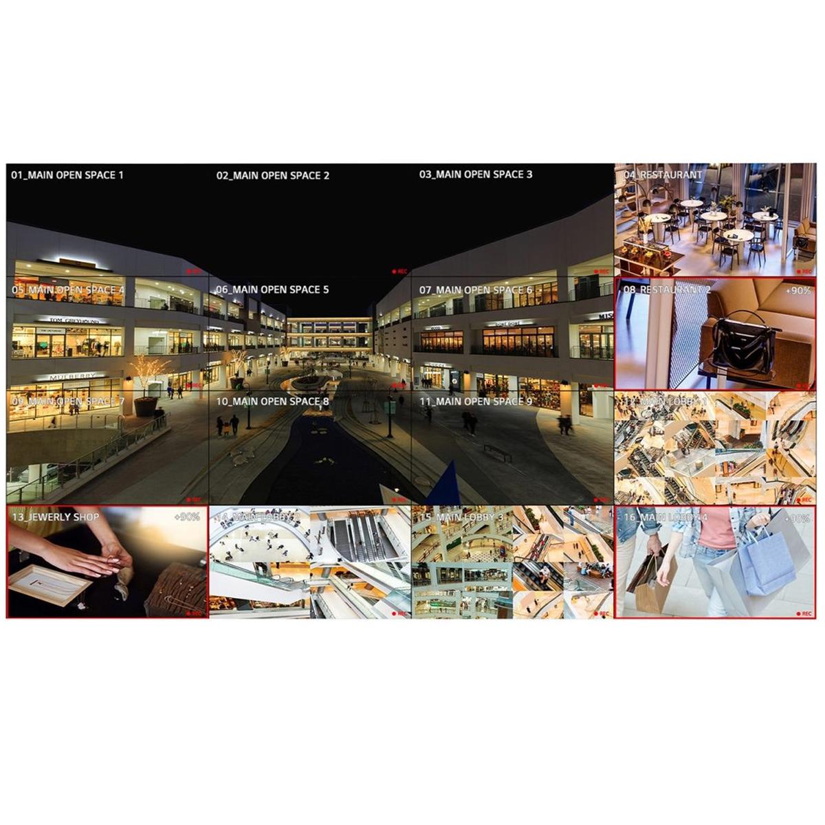 LG 55VSH7JH-4P 55' 0.44mm 2x2 Video Wall Display1