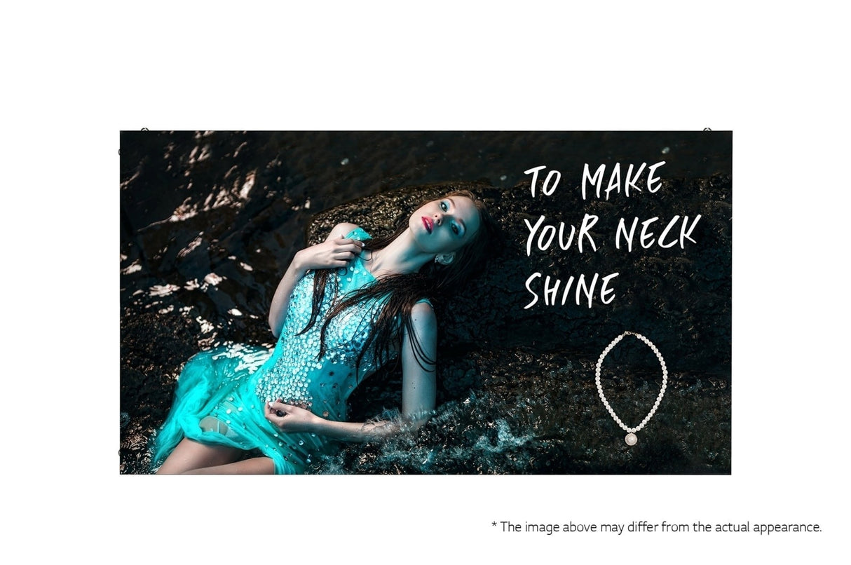 LG LSCB015- Ultra-Slim Indoor LED Signage Display Front