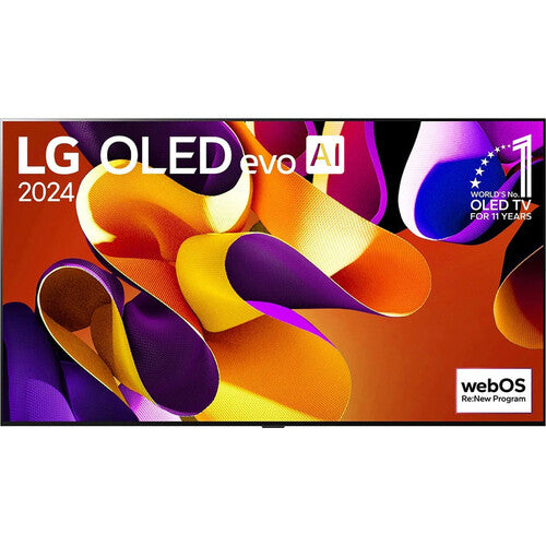 LG OLED77G4CUA evo G4 77" UHD 4K HDR Commercial TV Monitor Front