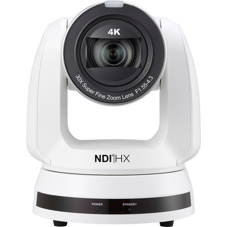 Lumens VC-A71PNW 4K60 NDI HX HDMI PTZ Camera with 30x Optical Zoom (White)