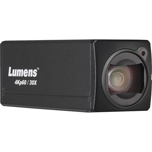 Lumens VC-BC701PB 4K HDMI IP Box Camera with 30x Optical Zoom (Black) 1