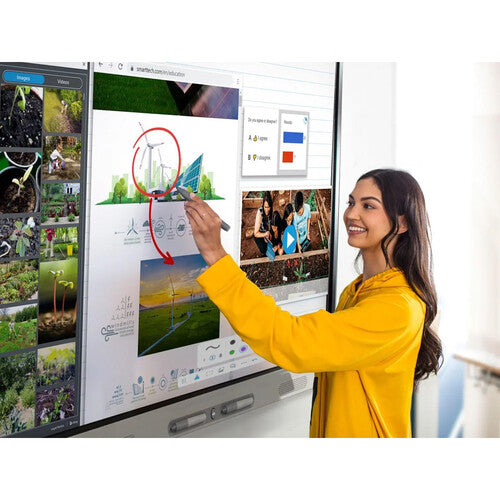 SMART Technologies MX (V5) Pro Series with IQ 86" UHD 4K Touch Screen Commercial Monitor MX286-V5-PW