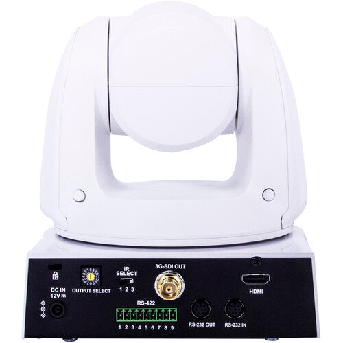 Marshall Electronics CV620-WH4 3G-SDI HDMI PTZ Camera with 20x Optical Zoom (White) input output
