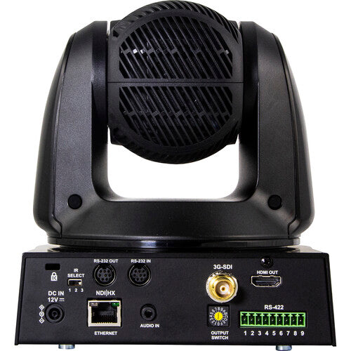 Marshall Electronics CV630-NDI UHD 4K30 NDI HX PTZ Camera (Black) input output