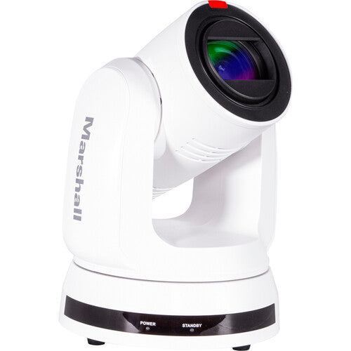 Marshall Electronics CV730-WH UHD 4K60 IP PTZ Camera with 30x Optical Zoom (White)