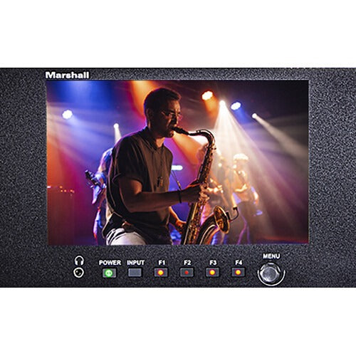Marshall Electronics V-702W-12G-V2 Dual 7" 4K LCD Rackmount Monitor